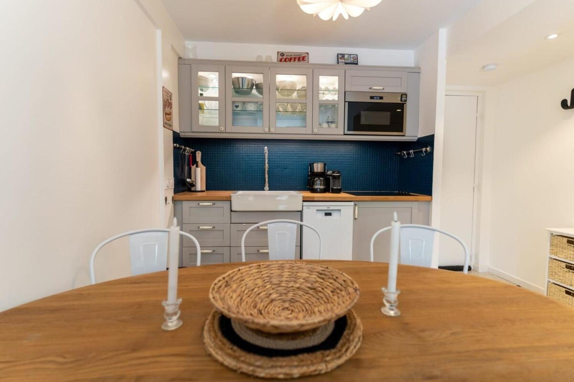 Beautiful Flat With Swimming Pool Tennis Court And Private Car Parking 109 Le Touquet Exteriör bild