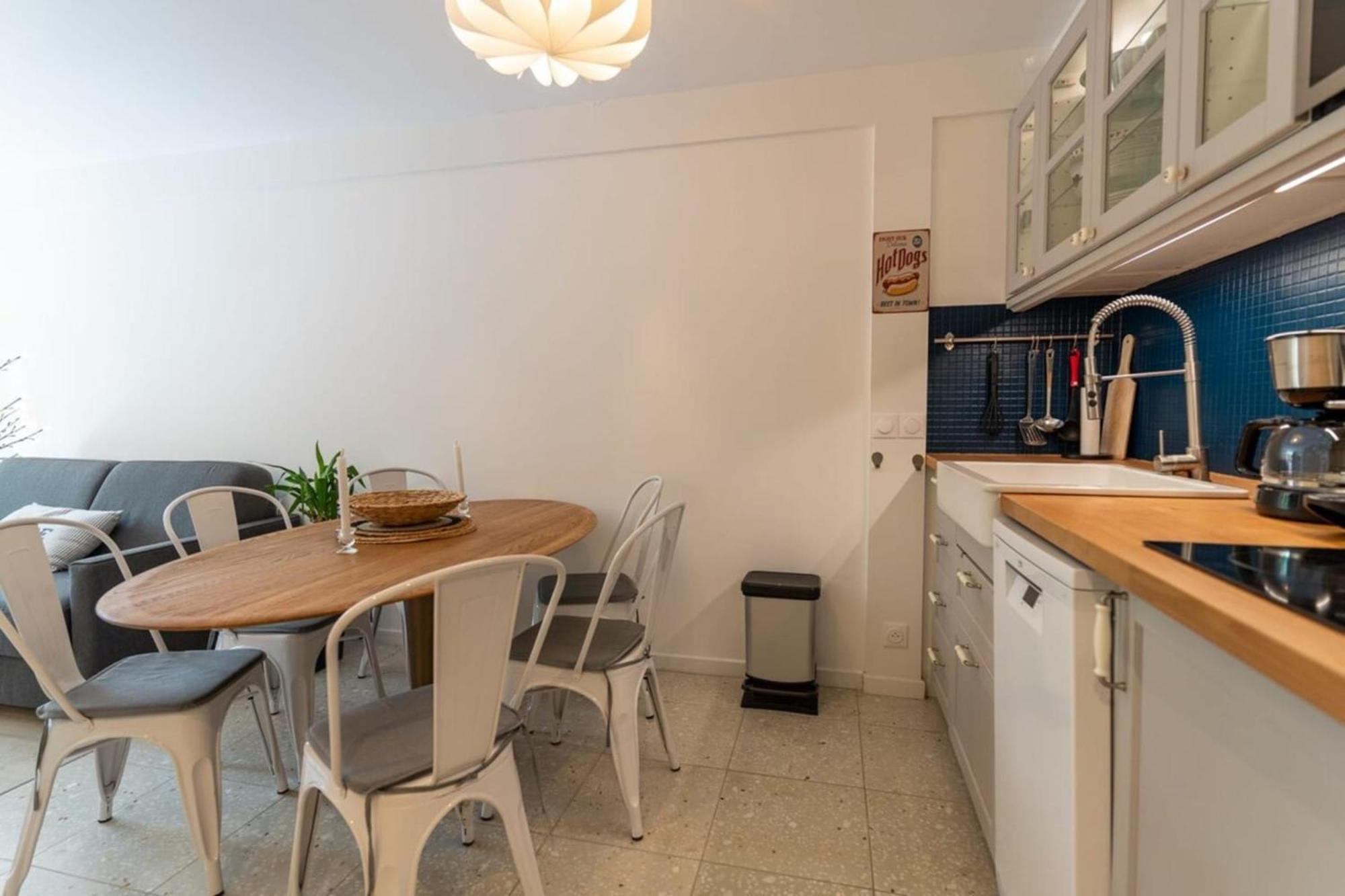 Beautiful Flat With Swimming Pool Tennis Court And Private Car Parking 109 Le Touquet Exteriör bild